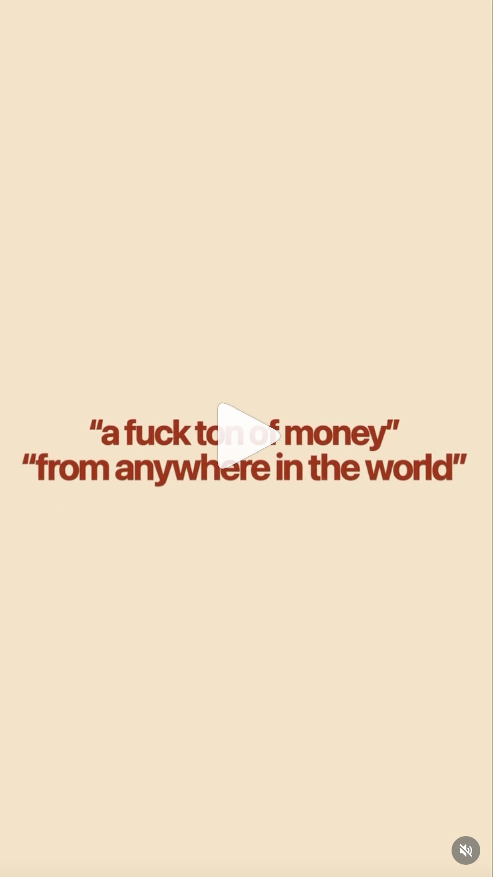 Money from anywhere parchment card